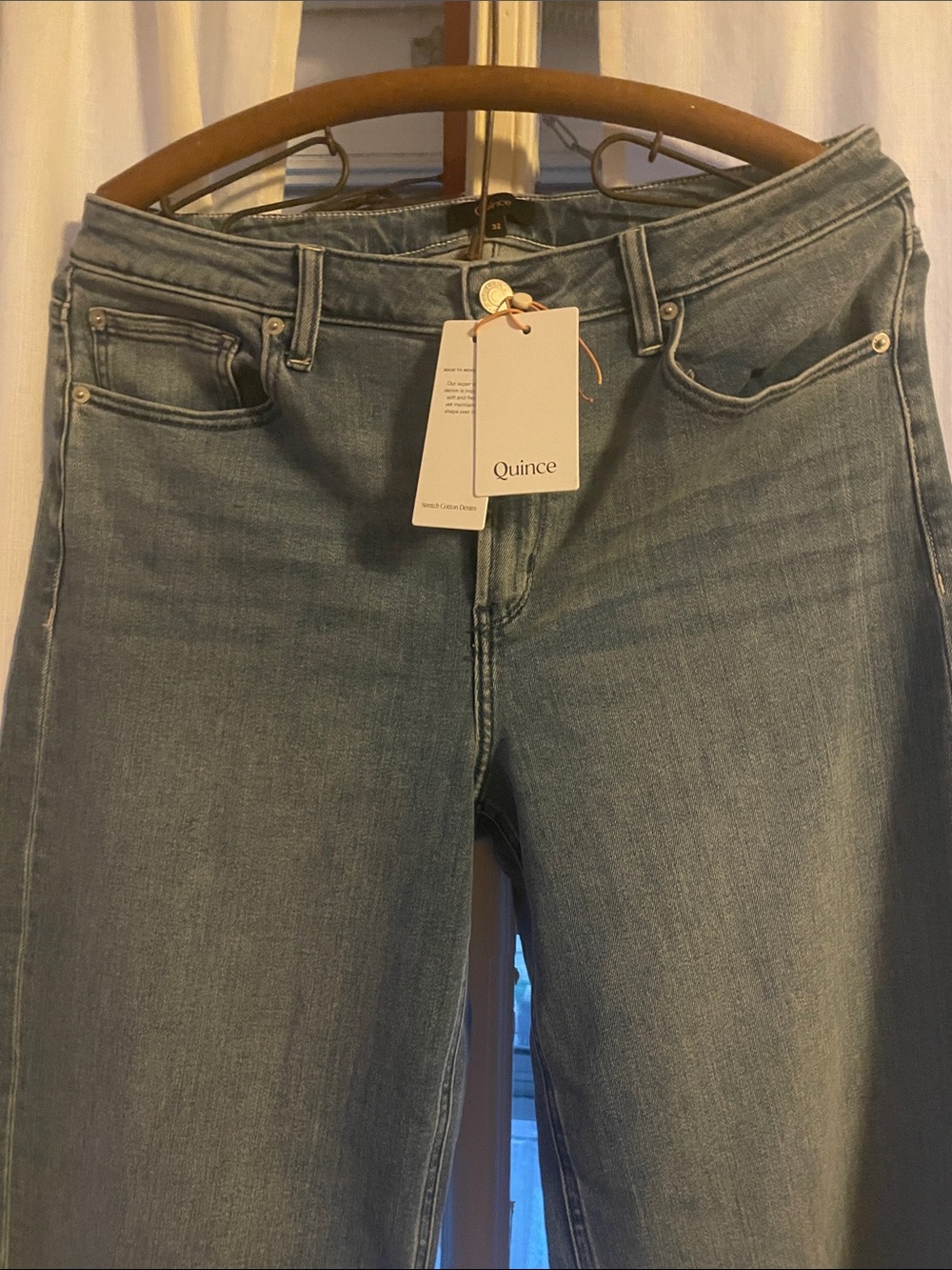 Quince Seaside Blue Women Jeans